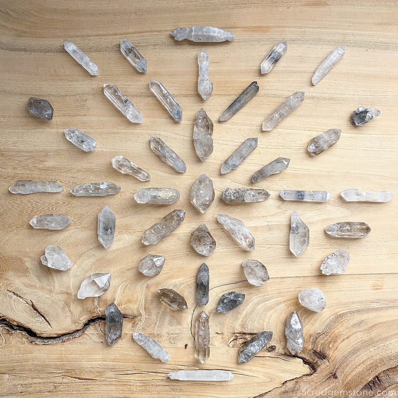 Tibetan Quartz crystals collection