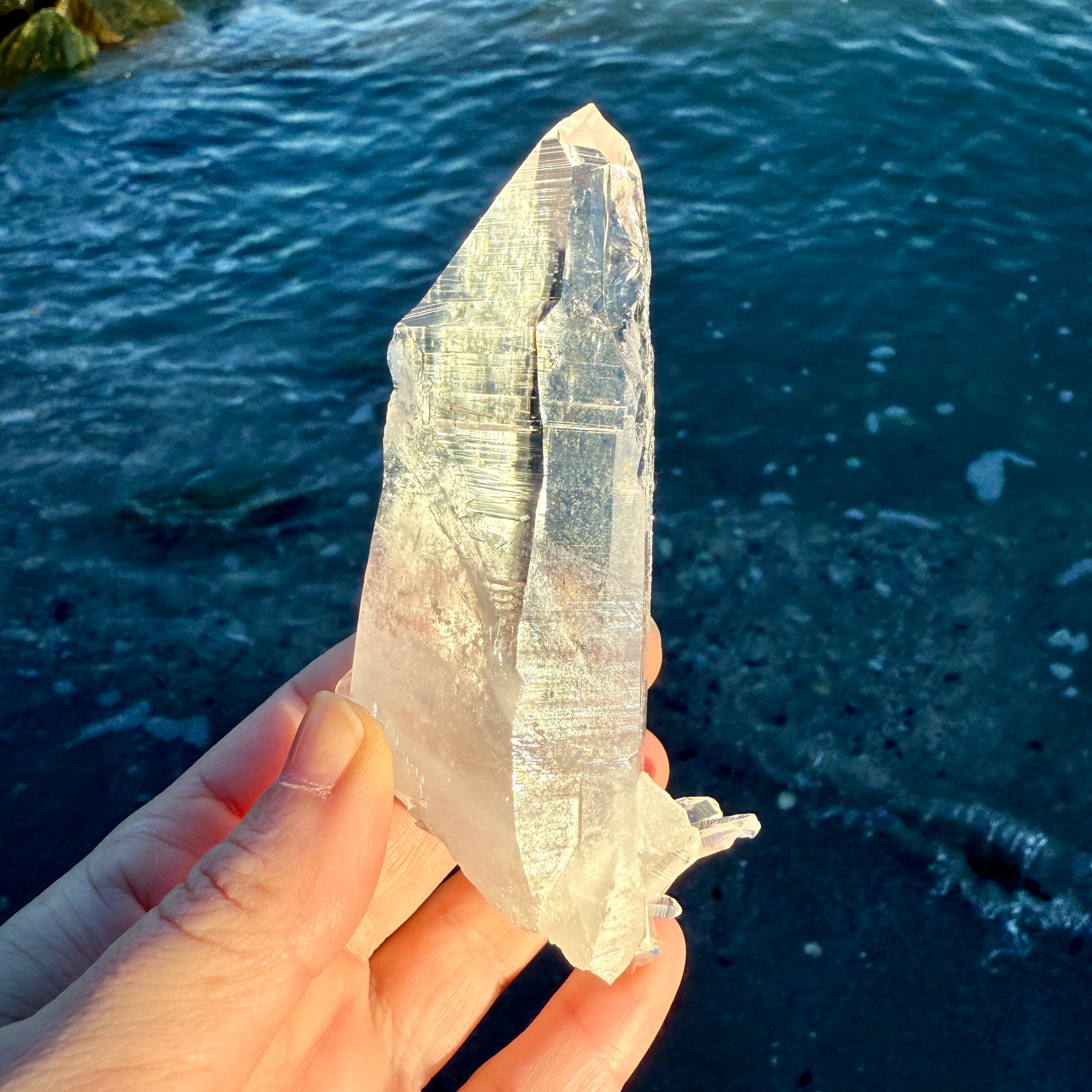 Lemurian Quartz Crystal