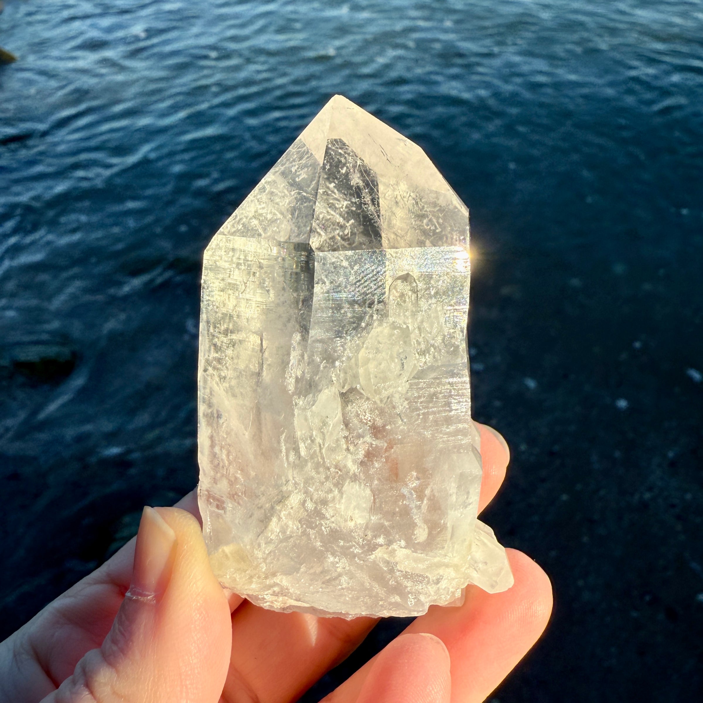 Lemurian Quartz Channeling Crystal
