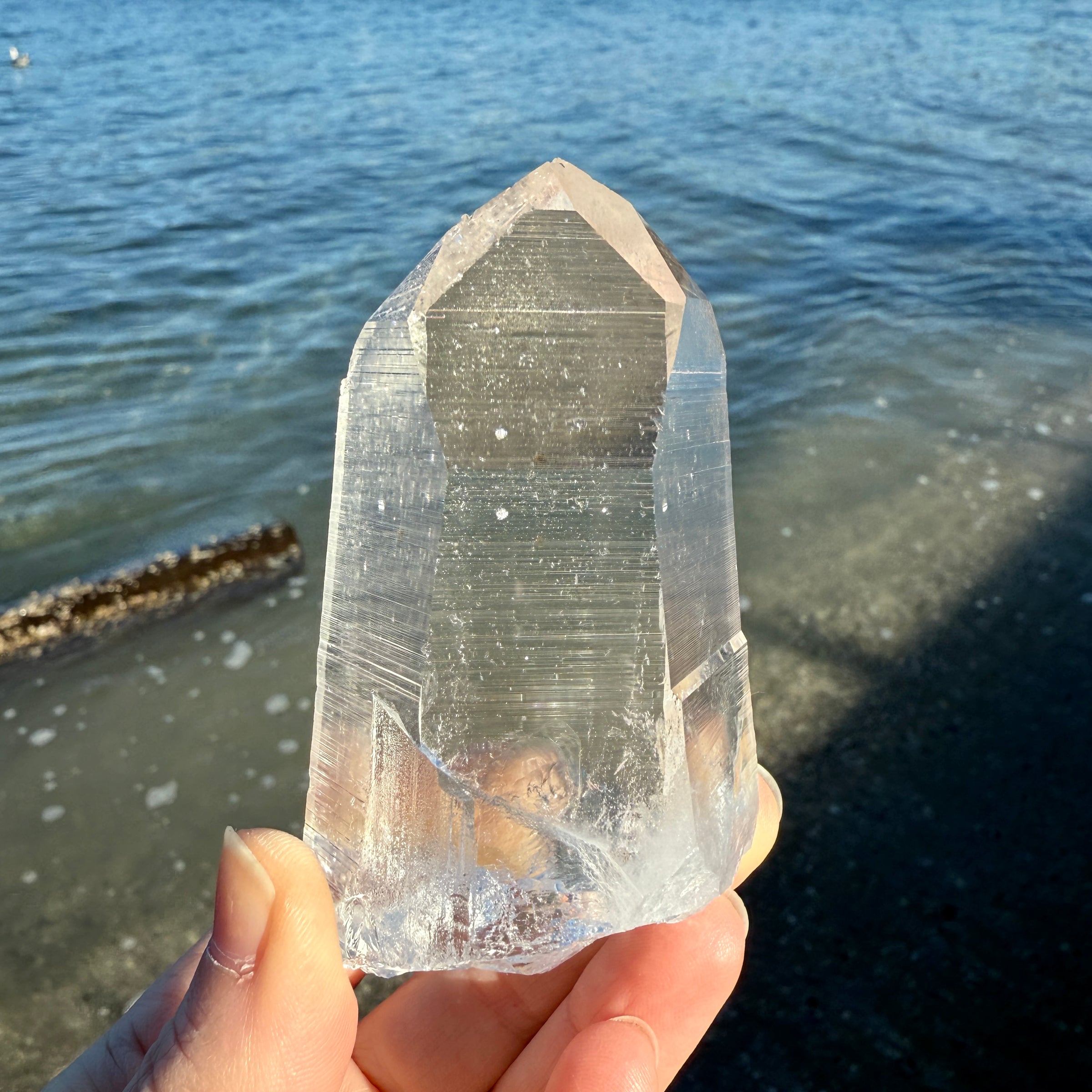 Lemurian Dow Trans-channeling Quartz Crystal