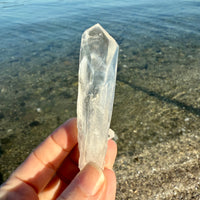 Lemurian Blue Smoke Phantom Quartz