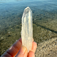 Lemurian Blue Smoke Phantom Quartz