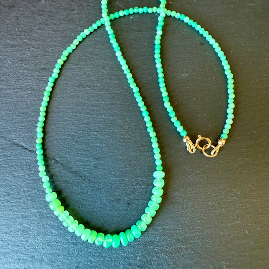Chrysoprase Necklace