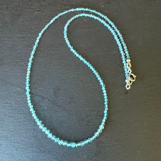 Blue Topaz Necklace
