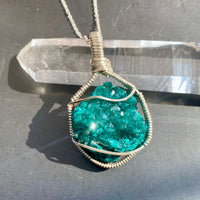 Dioptase Pendant