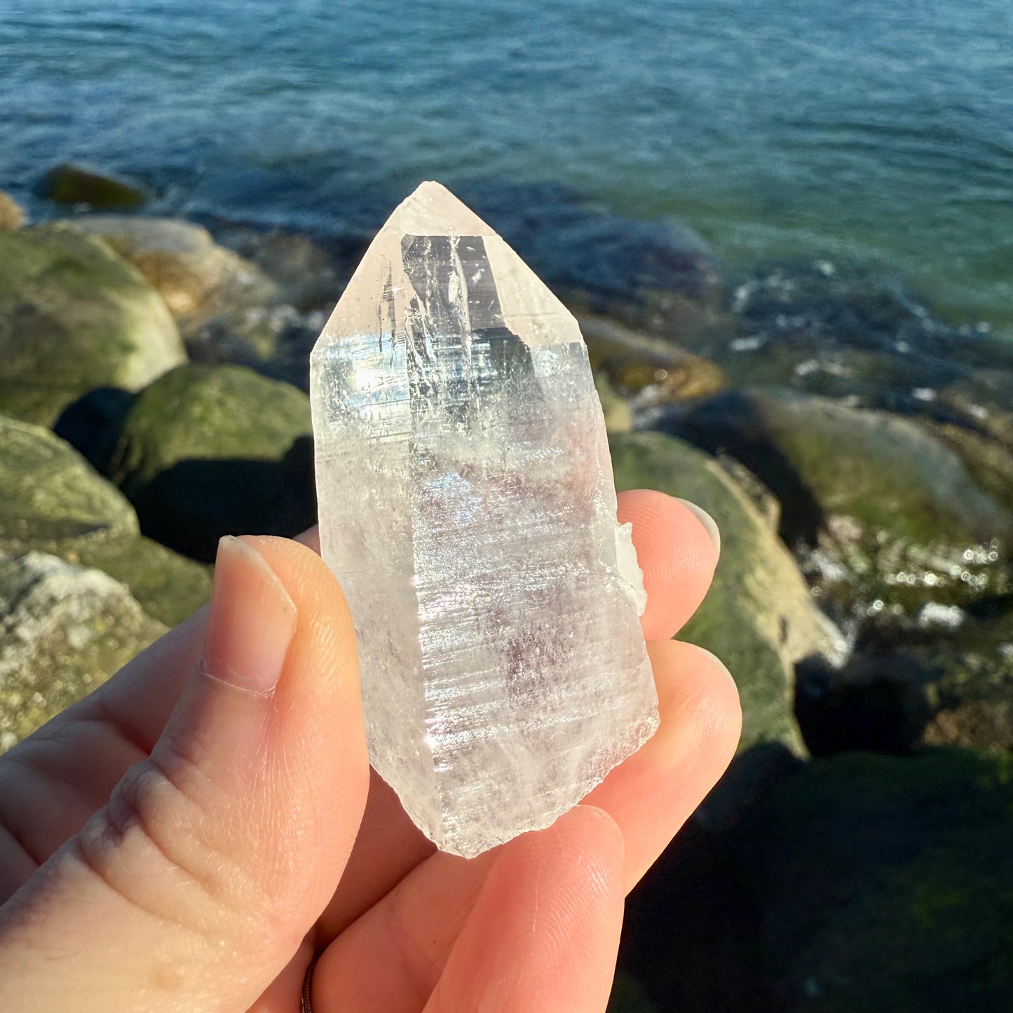 Lemurian Quartz Crystal