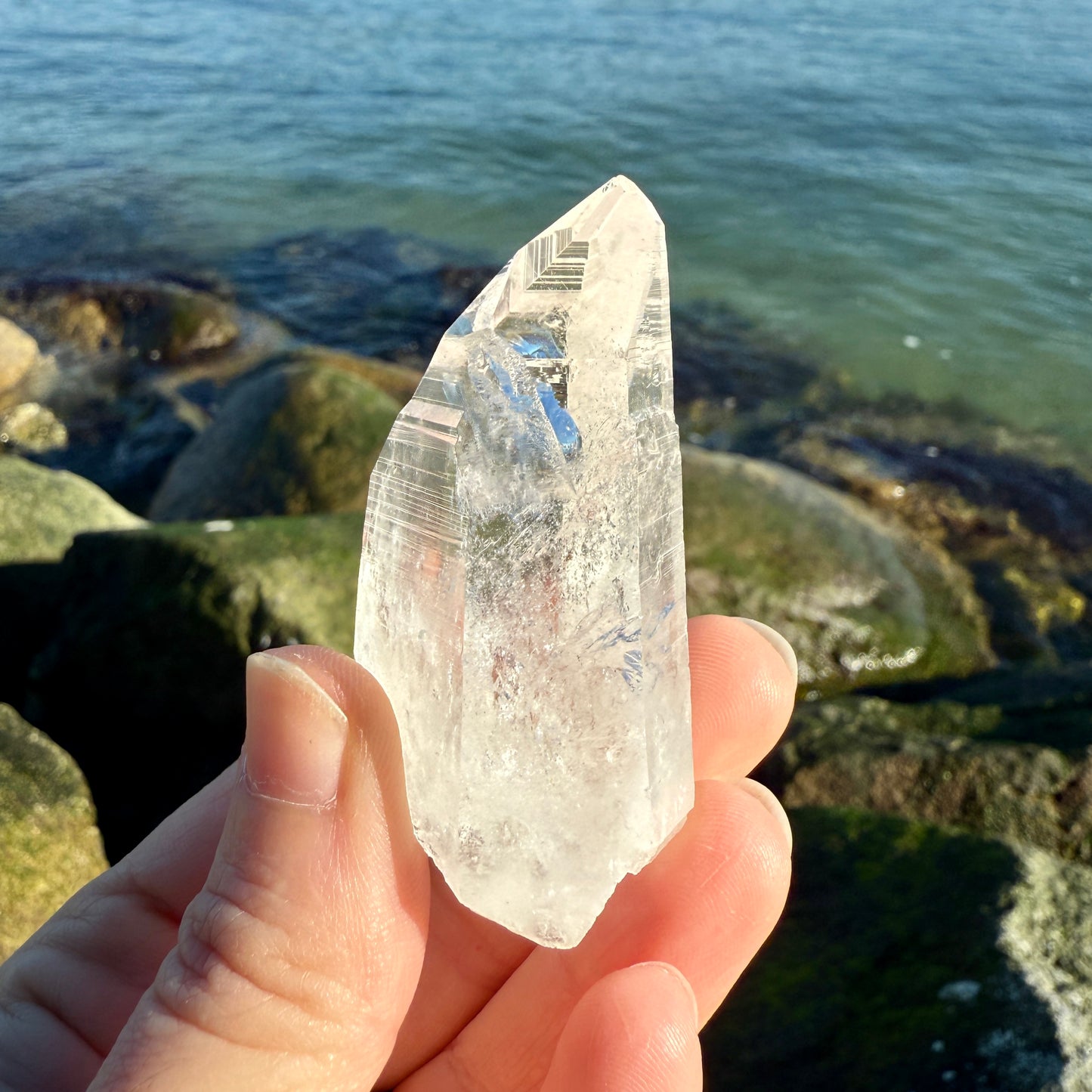 Lemurian Quartz Crystal