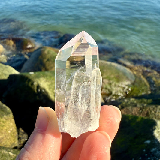 Lemurian Quartz Crystal