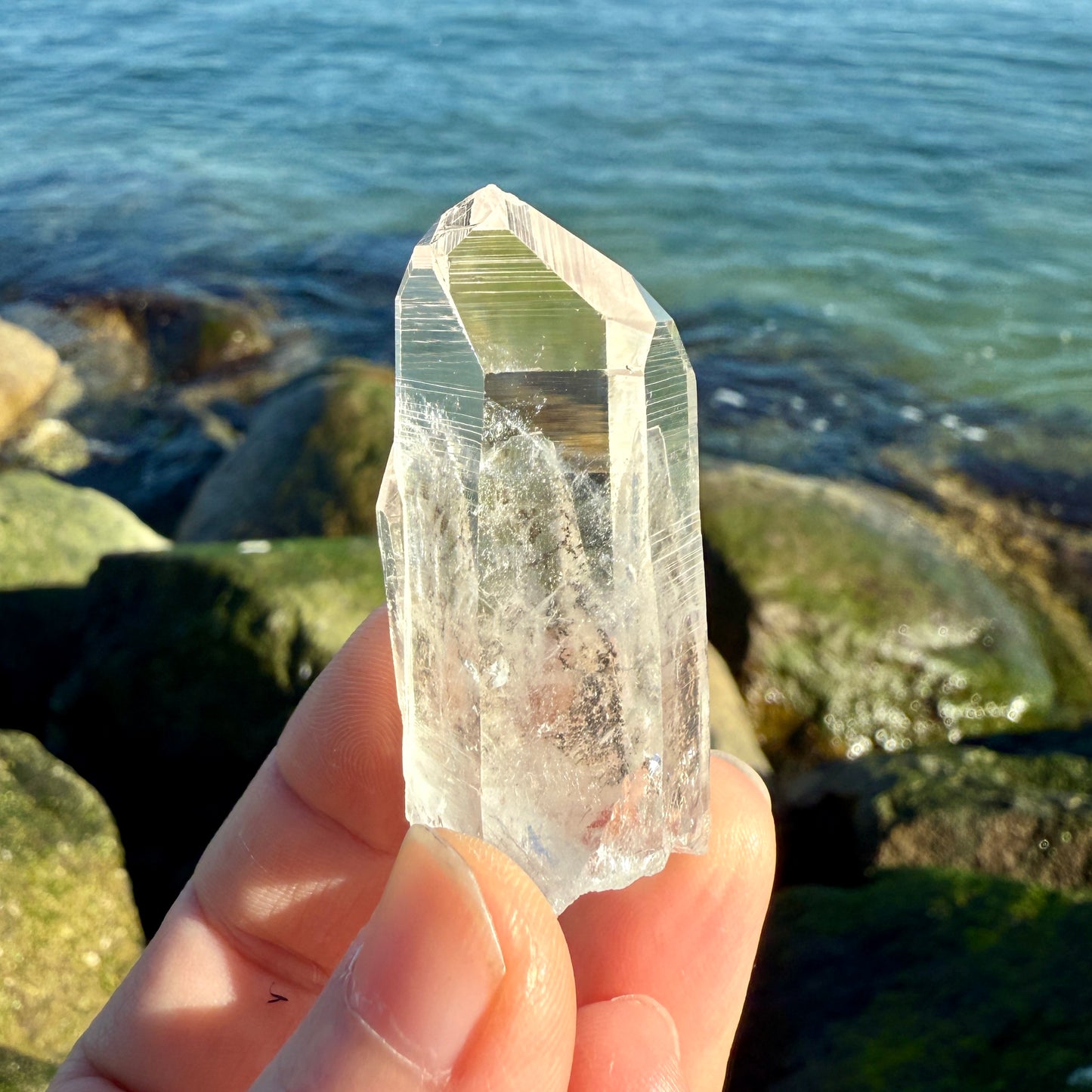 Lemurian Quartz Crystal