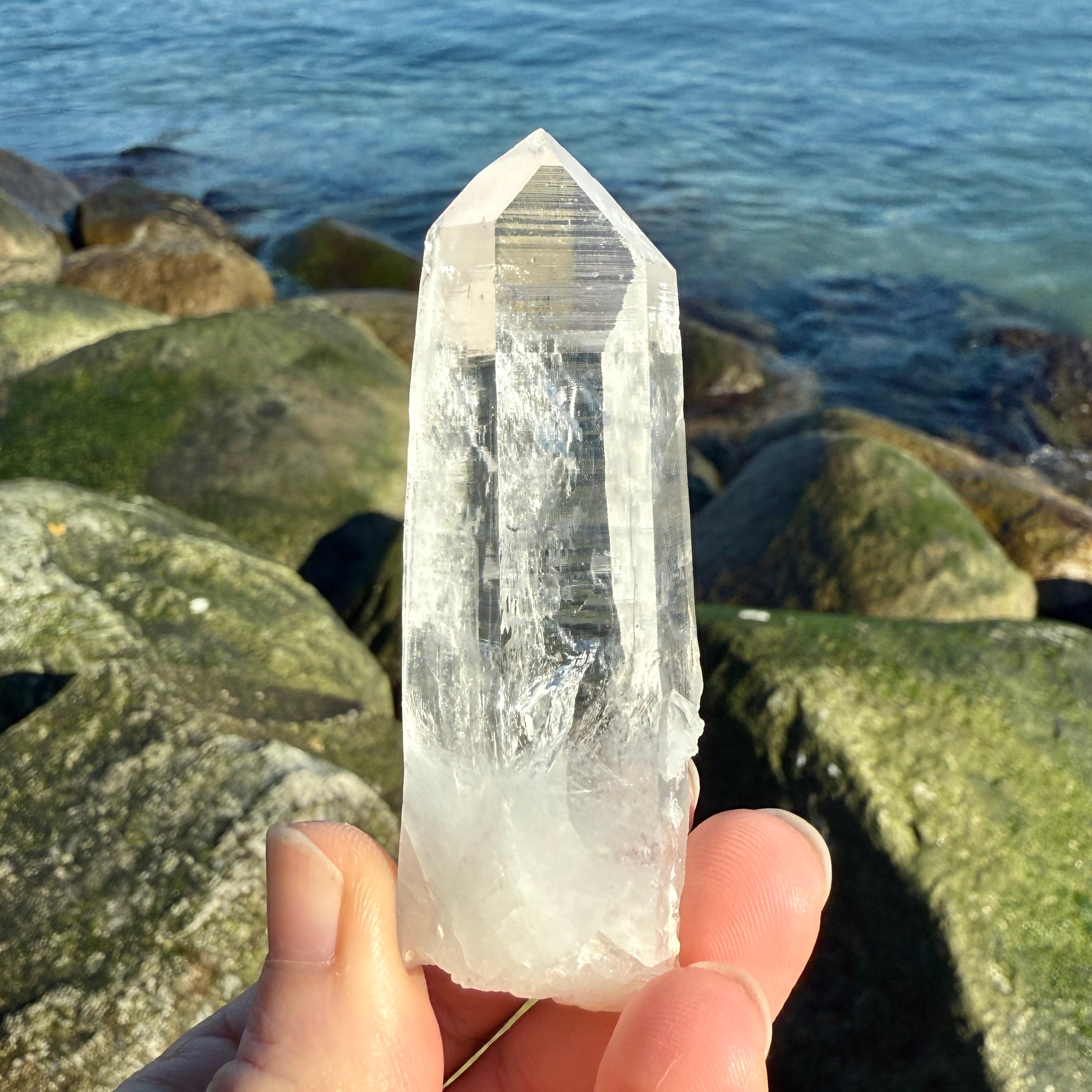 Lemurian Quartz Crystal