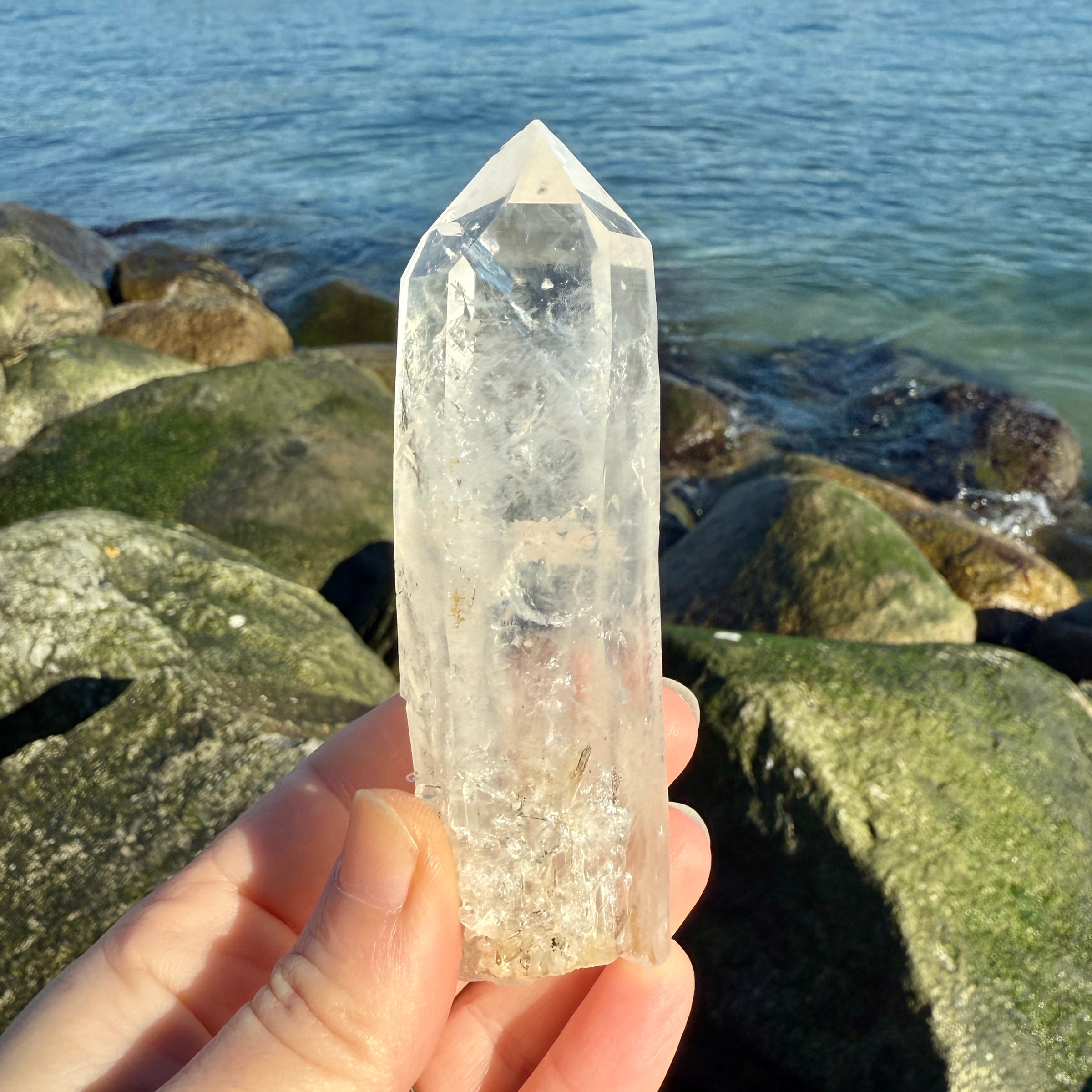 Lemurian Quartz Crystal