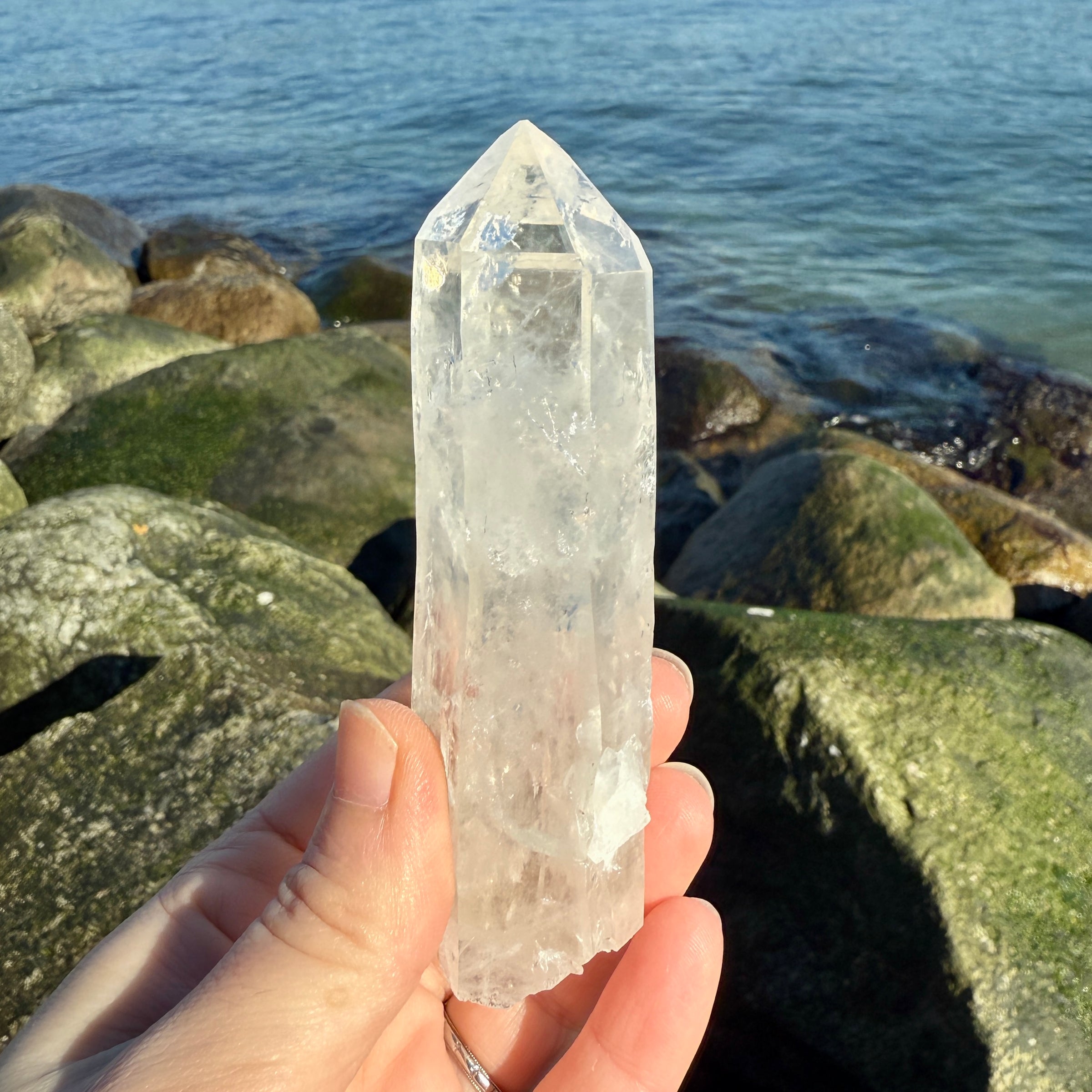 Lemurian Quartz Crystal
