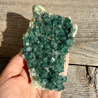 Fluorite Crystal Cluster