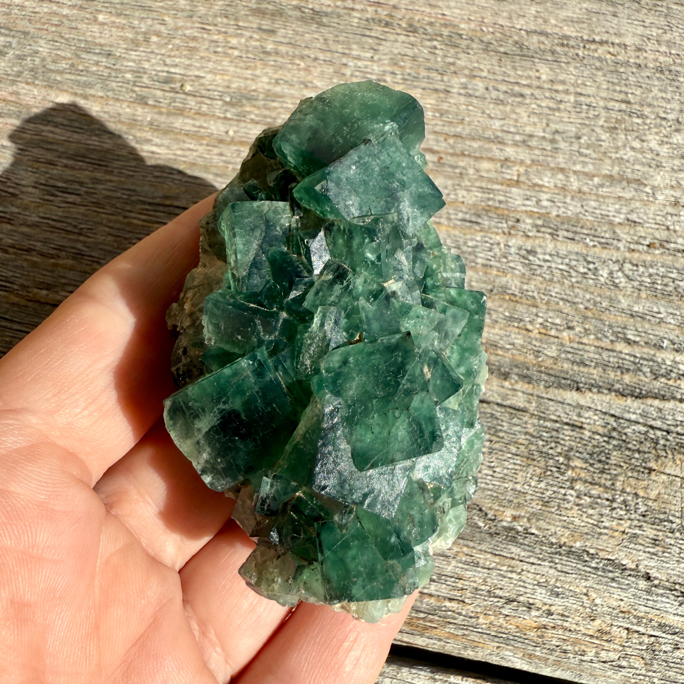 Fluorite Crystal Cluster