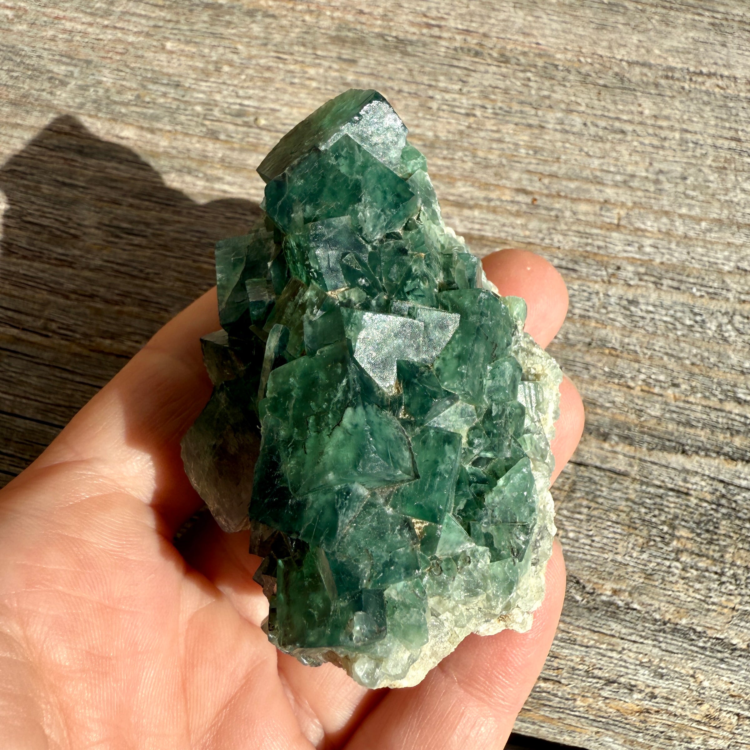 Fluorite Crystal Cluster