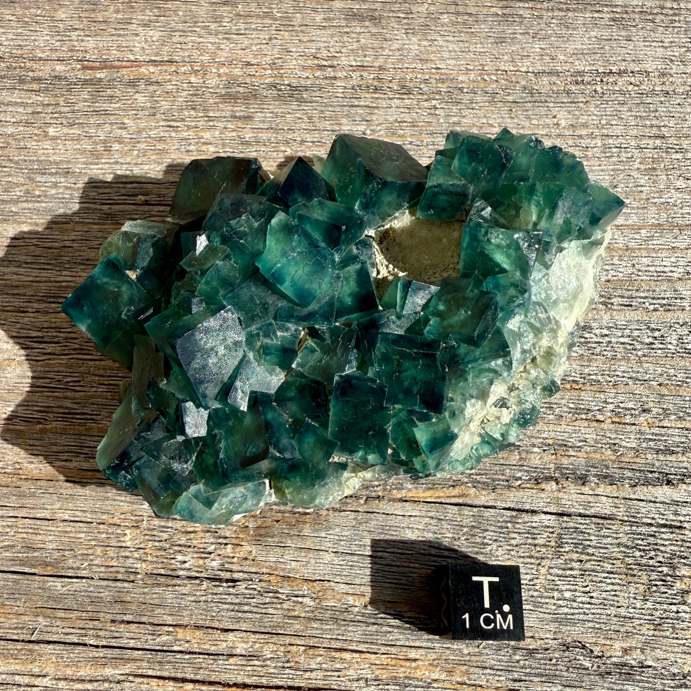 Fluorite Crystal Cluster