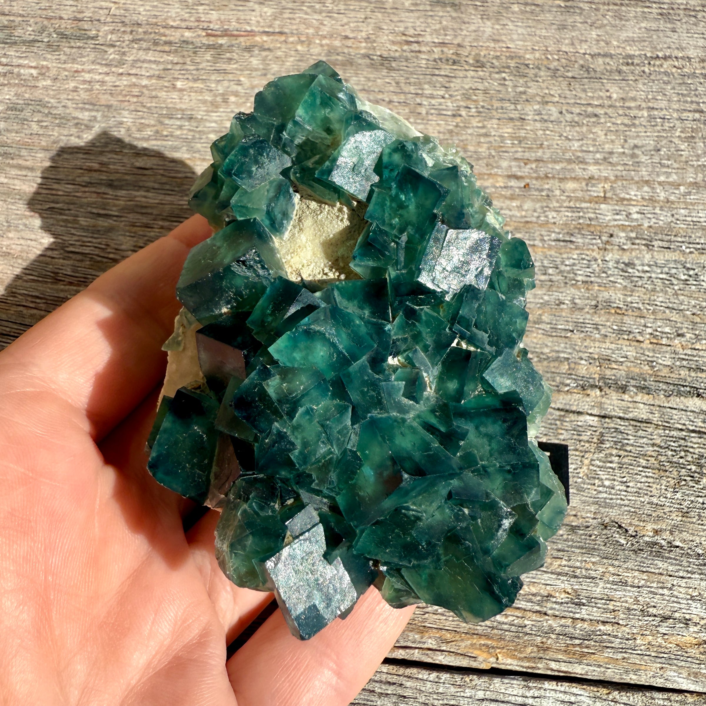 Fluorite Crystal Cluster
