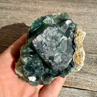 Fluorite Crystal Cluster