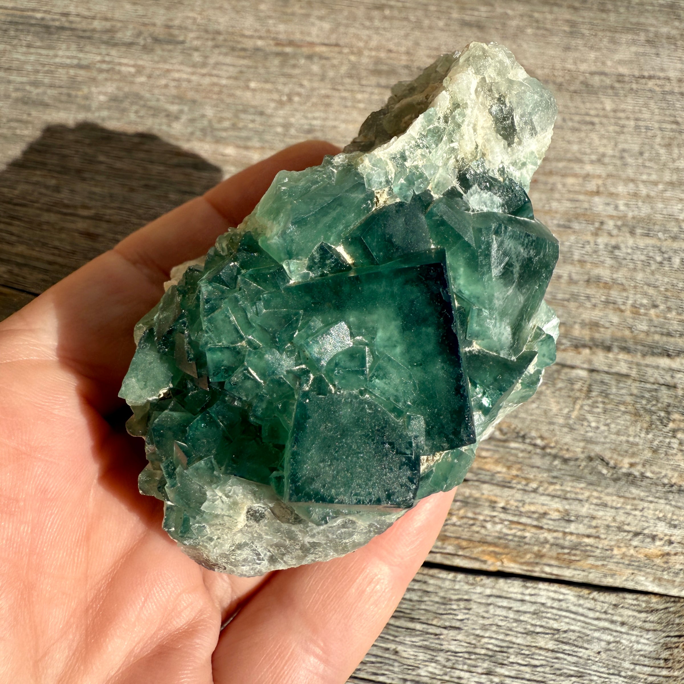 Fluorite Crystal Cluster
