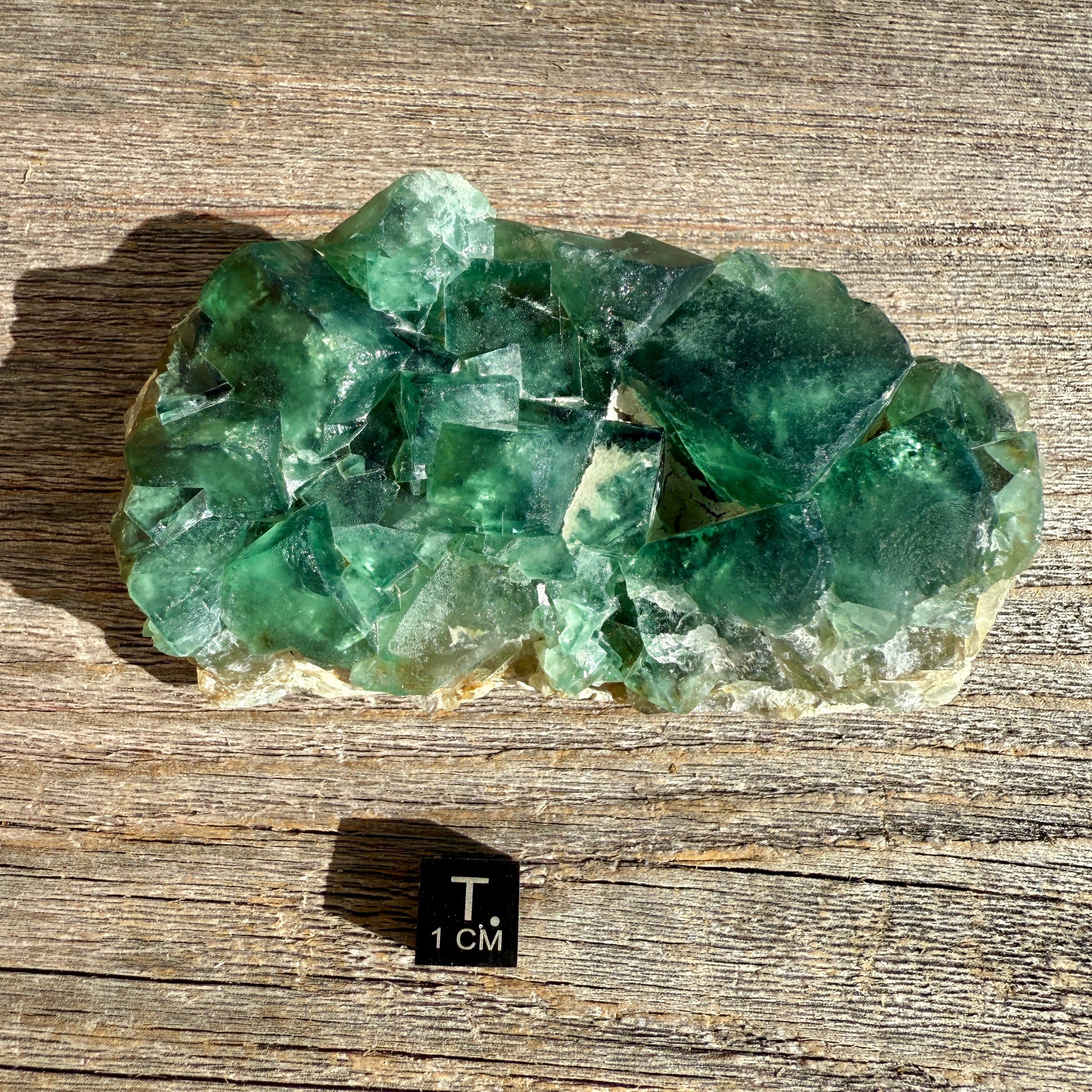 Fluorite Crystal Cluster