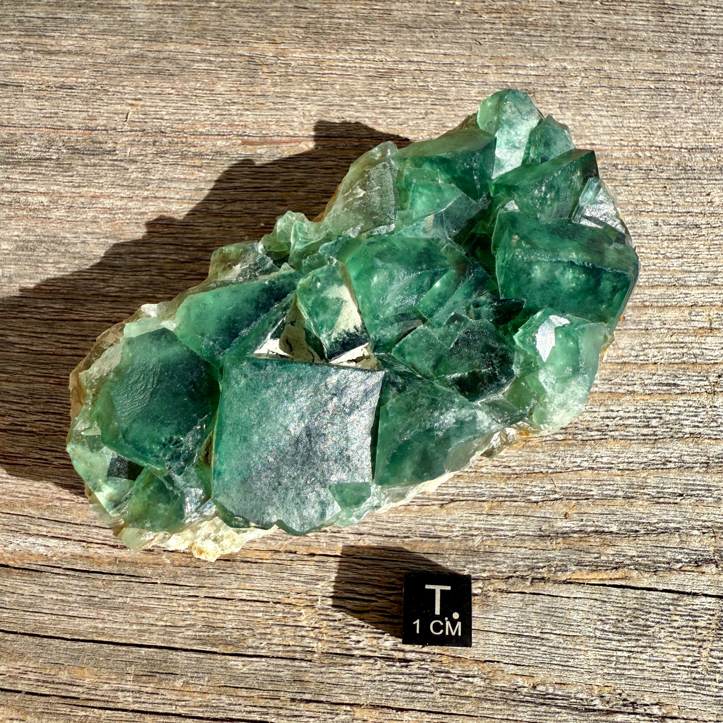 Fluorite Crystal Cluster