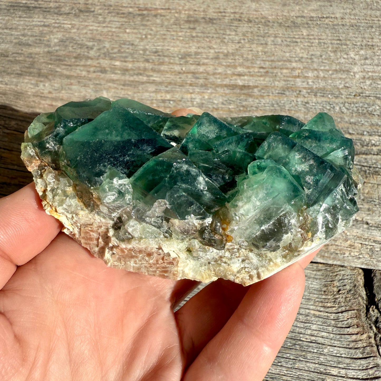 Fluorite Crystal Cluster
