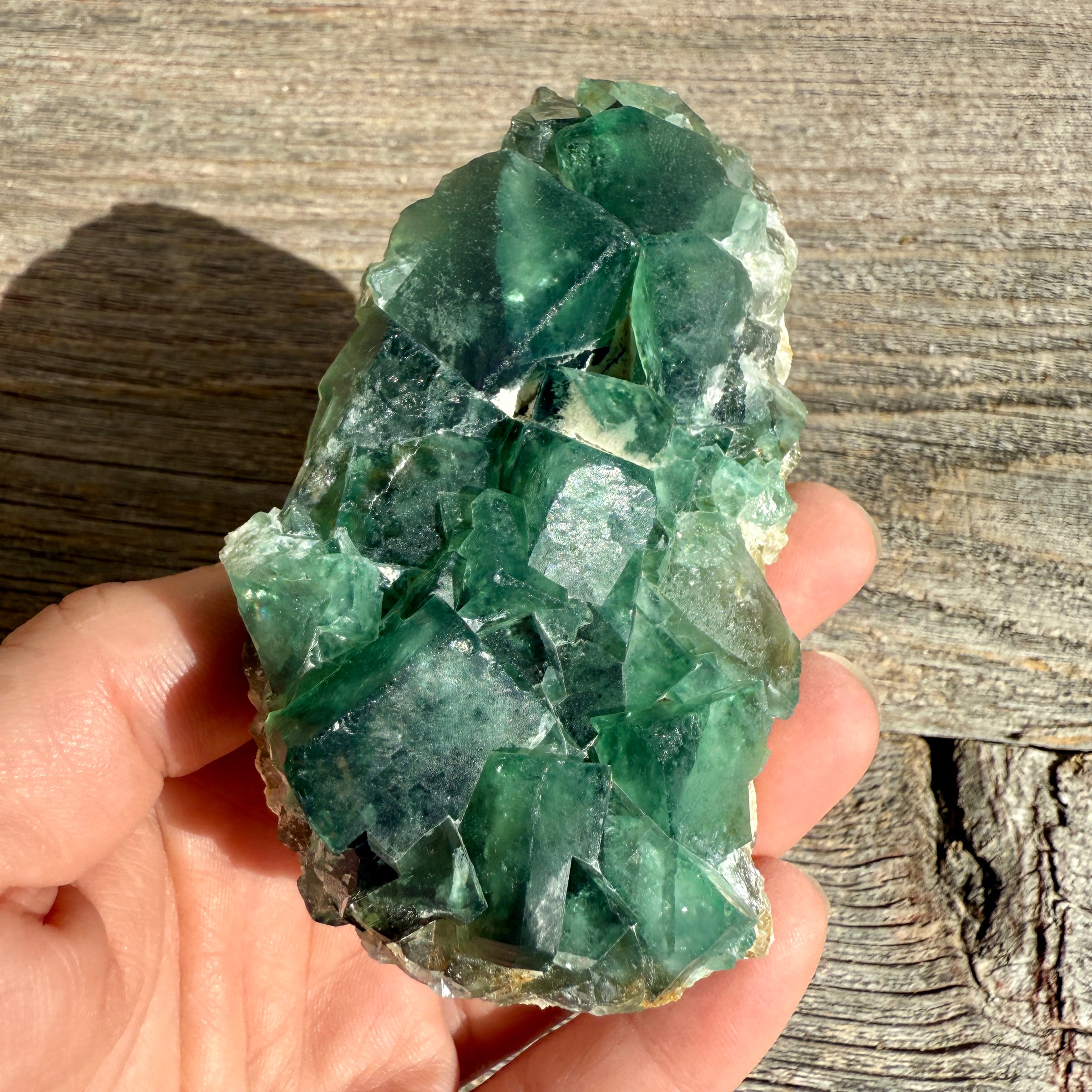 Fluorite Crystal Cluster
