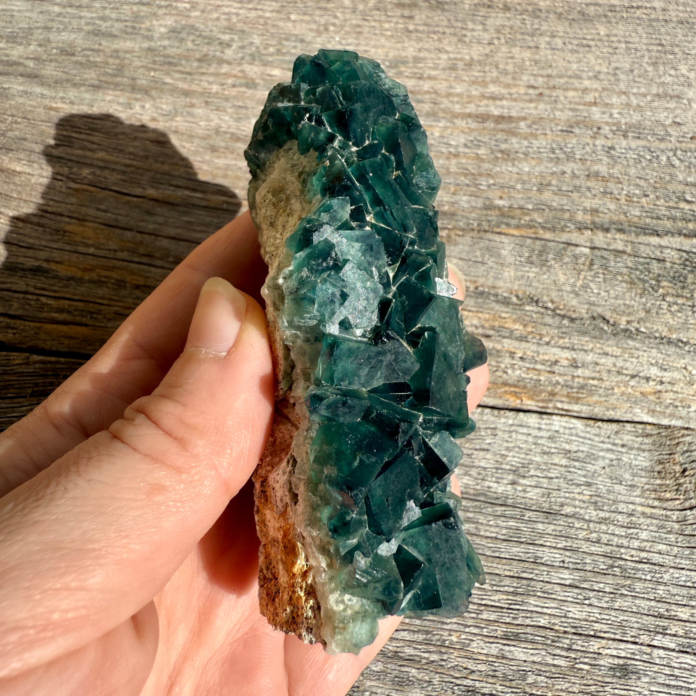 Fluorite Crystal Cluster