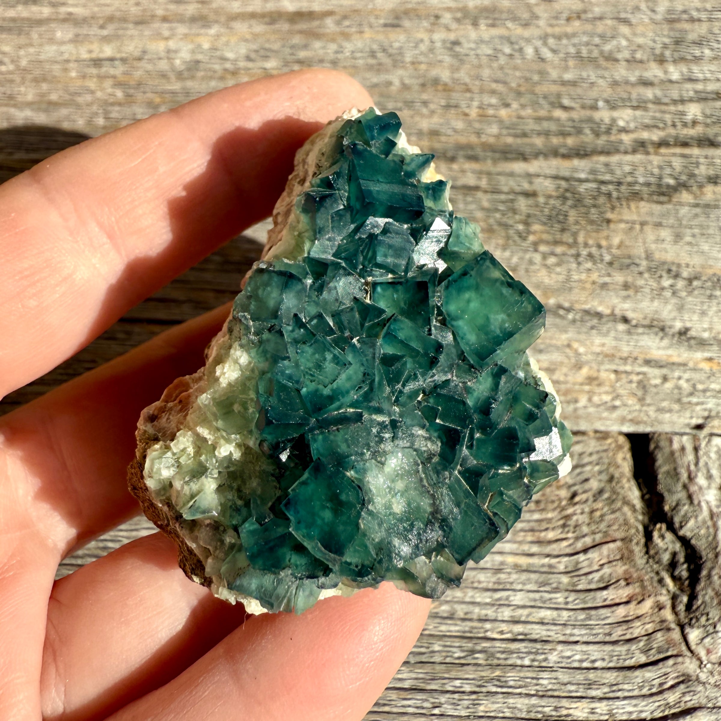 Fluorite Crystal Cluster