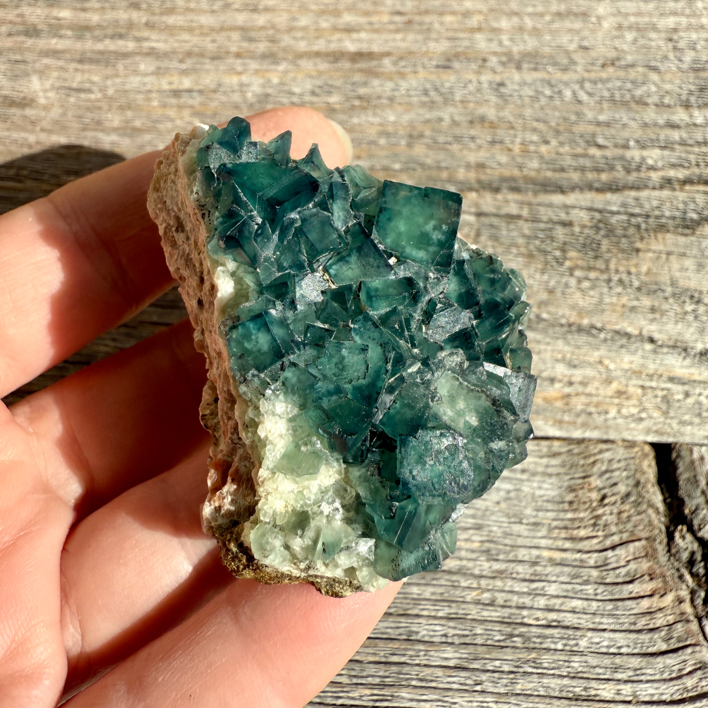 Fluorite Crystal Cluster
