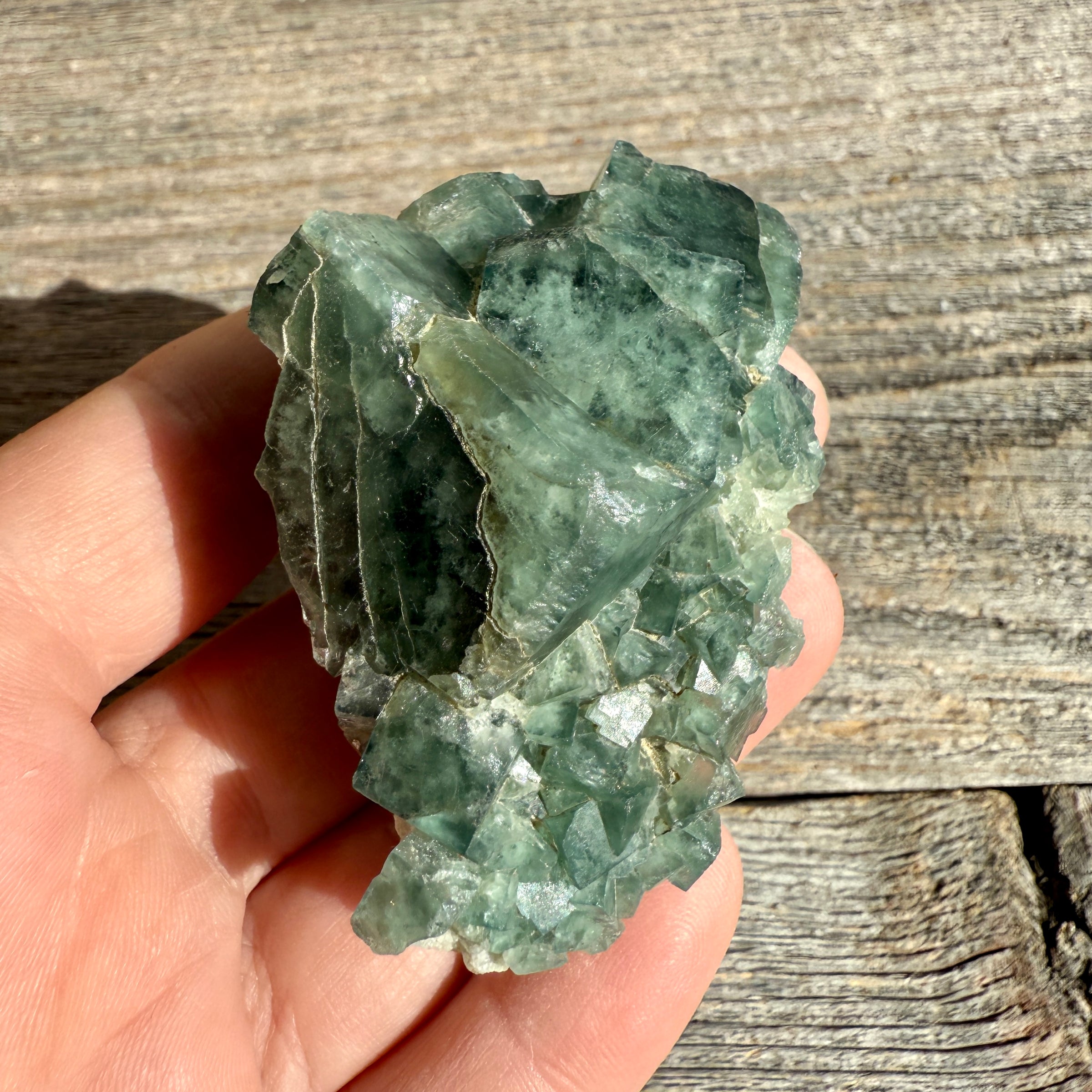 Fluorite Crystal Cluster