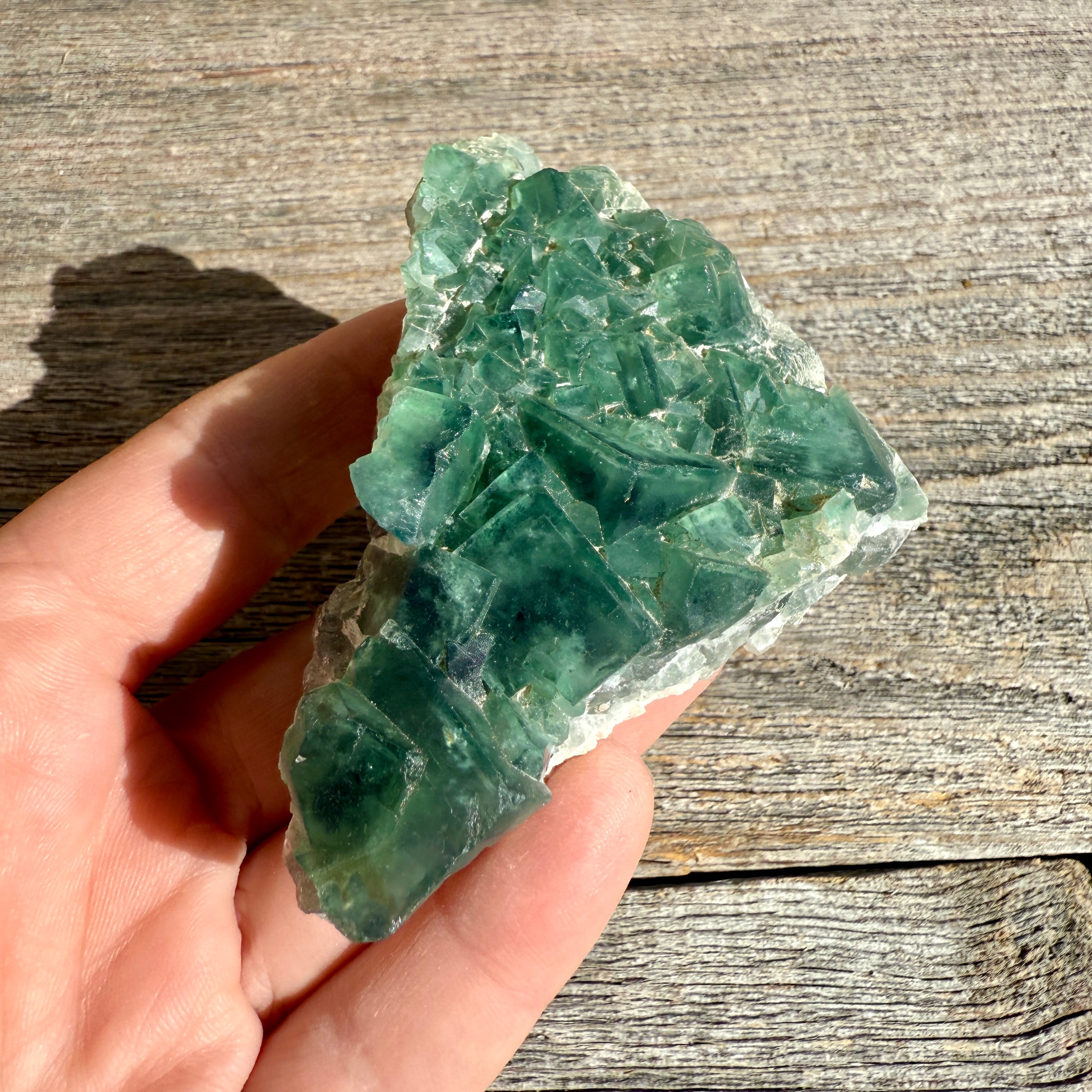 Fluorite Crystal Cluster