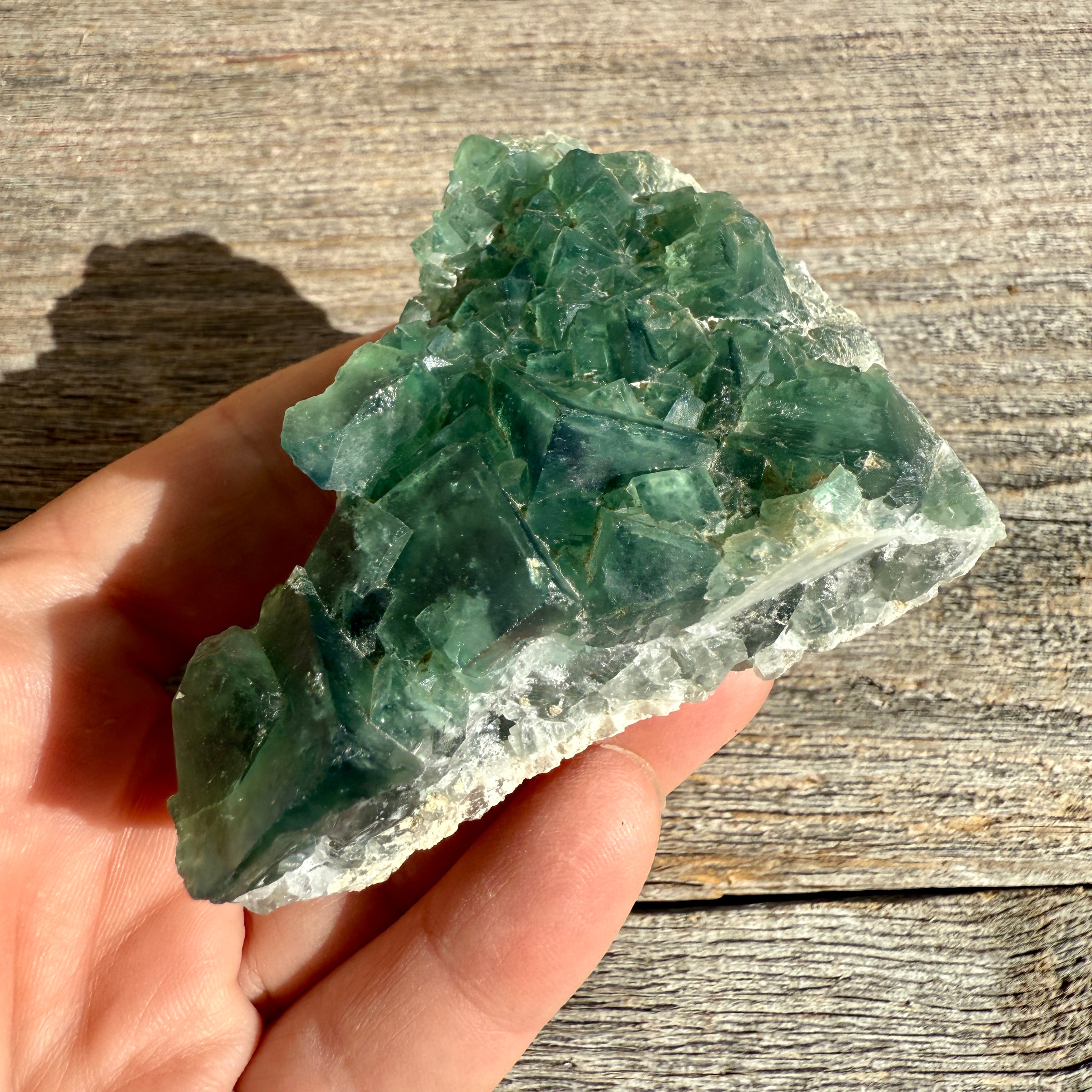 Fluorite Crystal Cluster