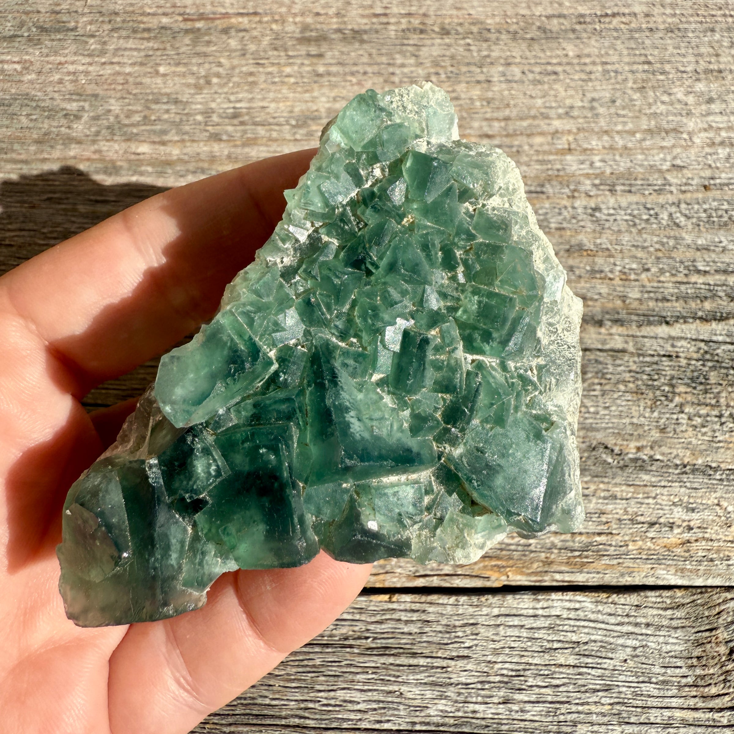 Fluorite Crystal Cluster