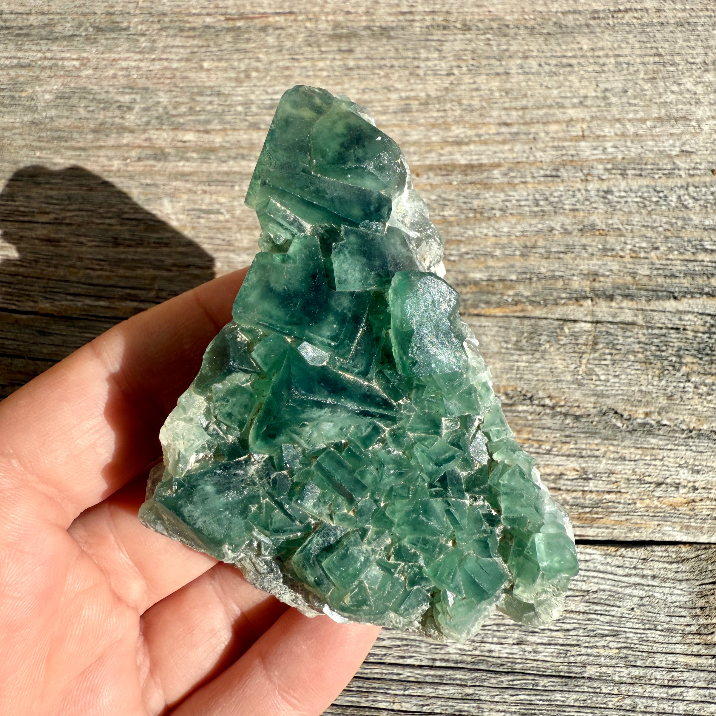 Fluorite Crystal Cluster