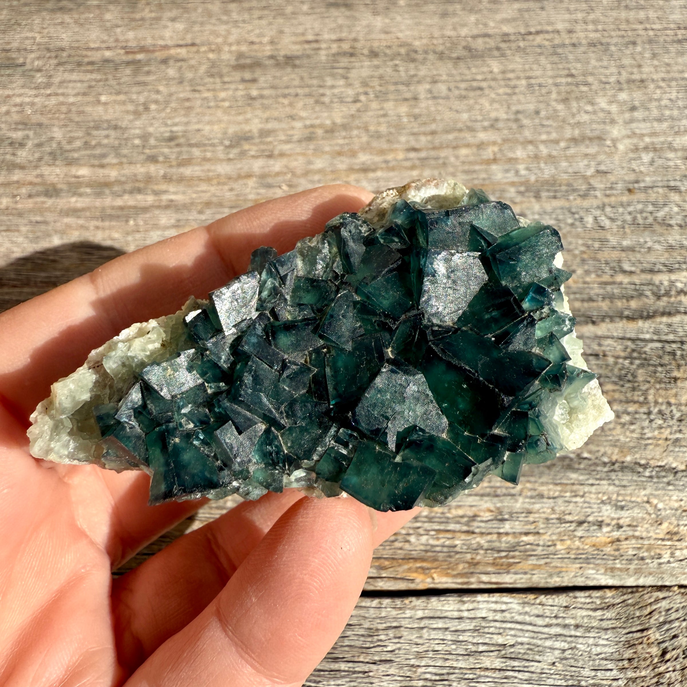 Fluorite Crystal Cluster