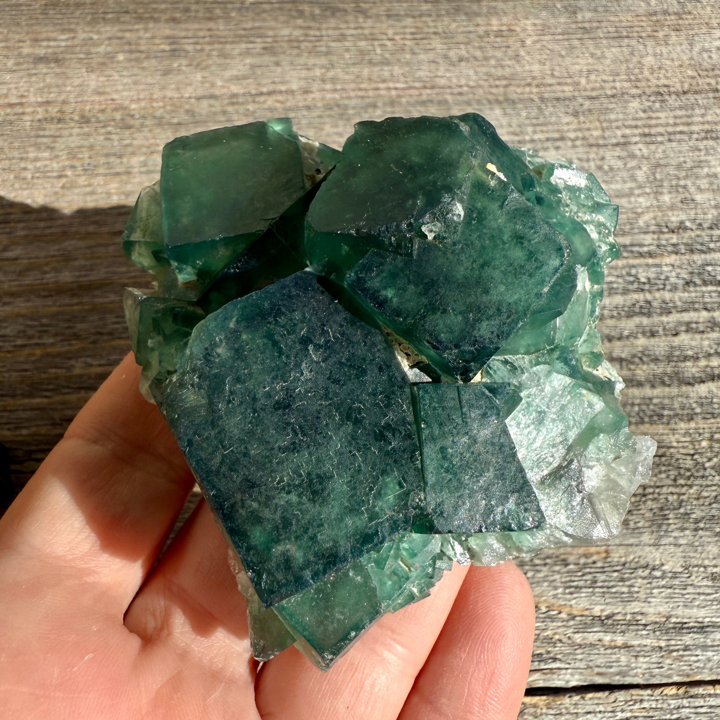 Fluorite Crystal Cluster