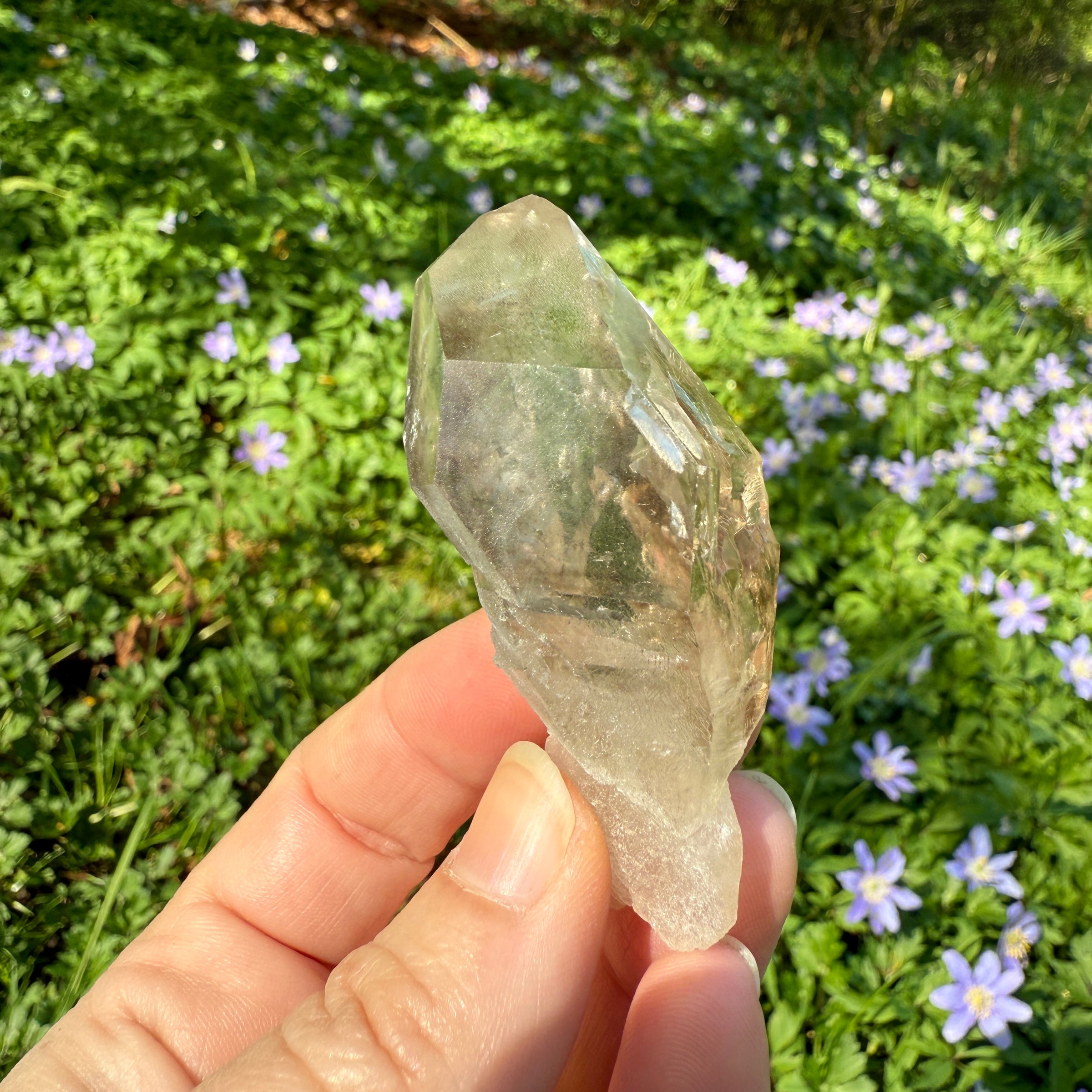 Elestial Smoky Quartz Crystal