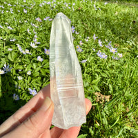 Lemurian Quartz Crystal with Future Time-Link Portal