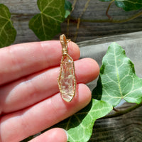 Heliodor Crystal Pendant