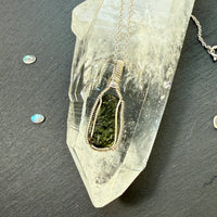 Moldavite Pendant