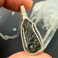 Moldavite Pendant