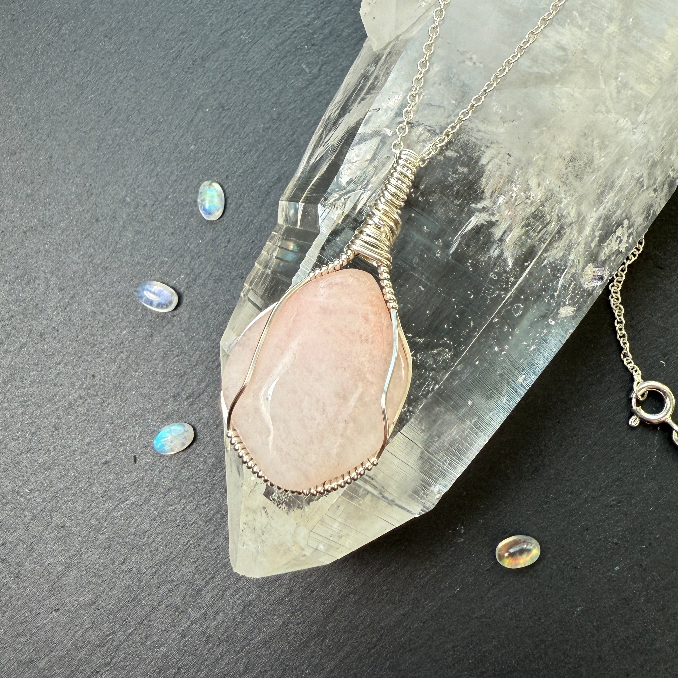 Pink Petalite Pendant