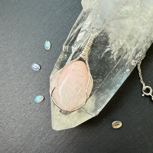 Pink Petalite Pendant