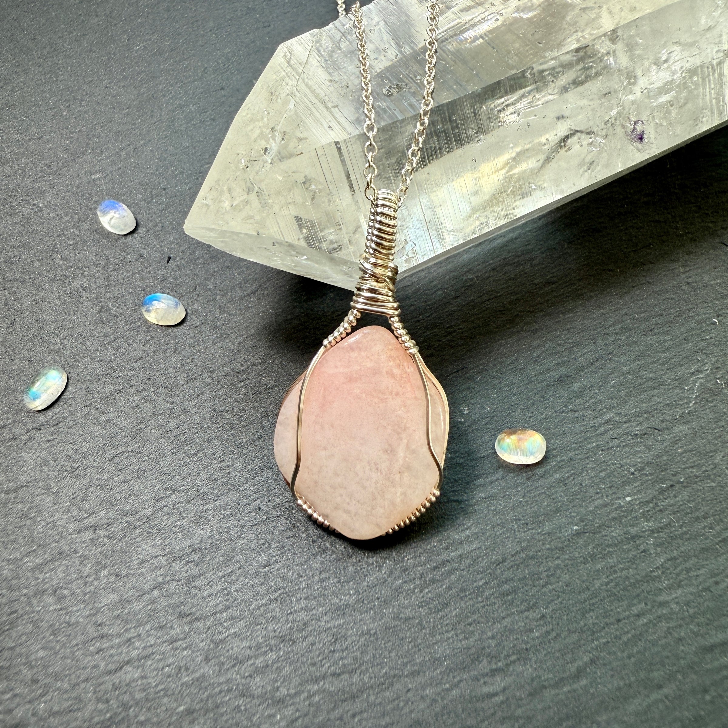 Pink Petalite Pendant