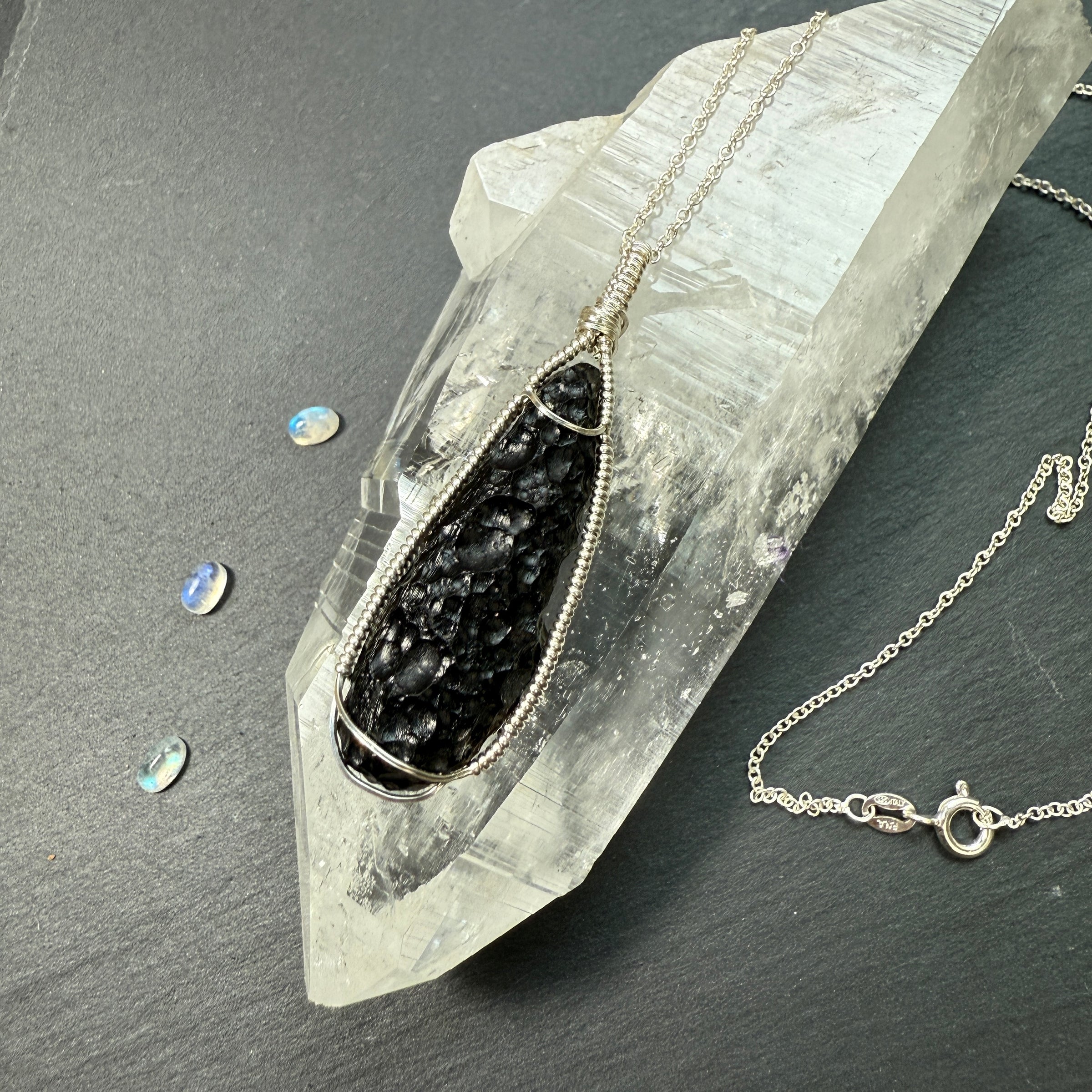Tektite Pendant