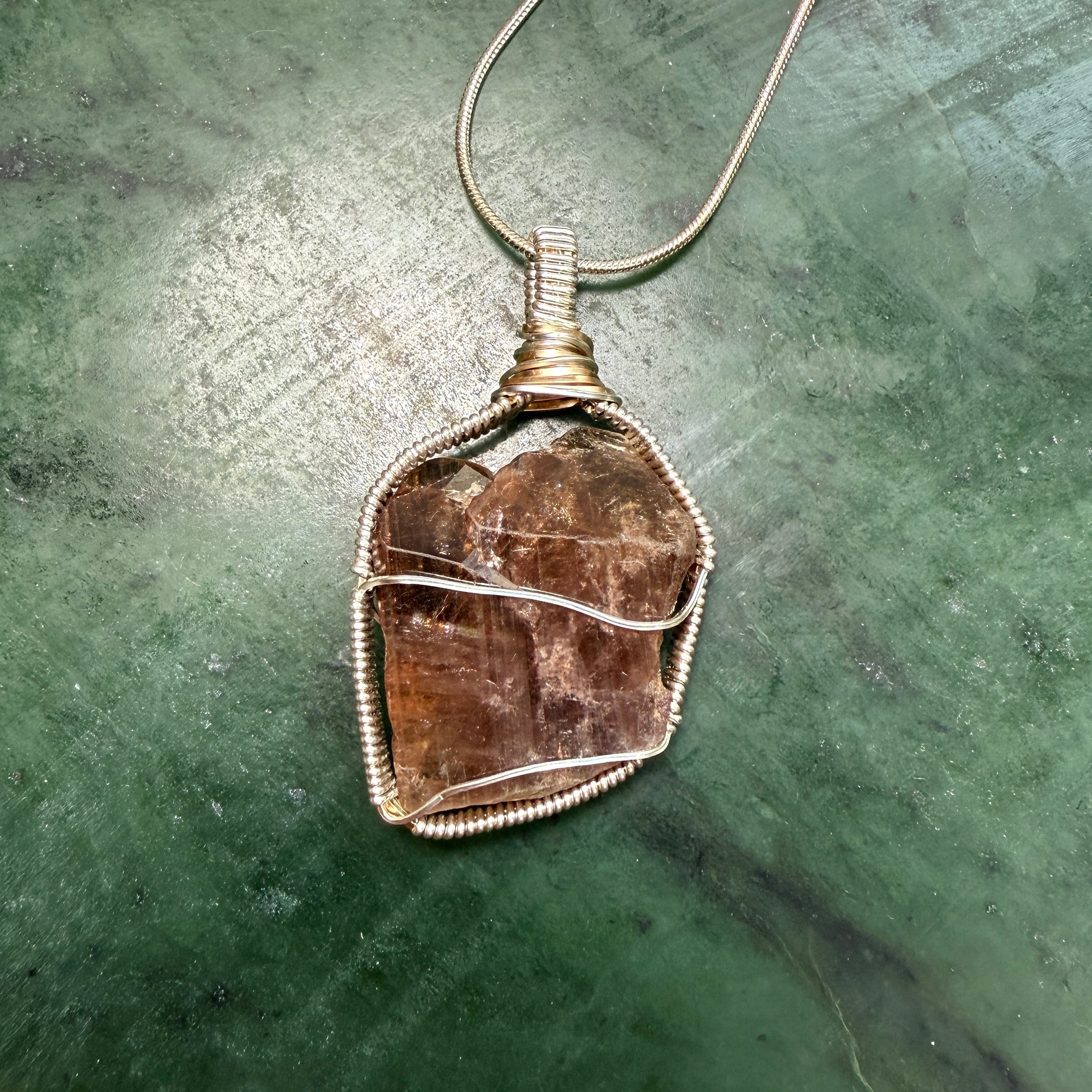 Kornerupine Crystal Pendant