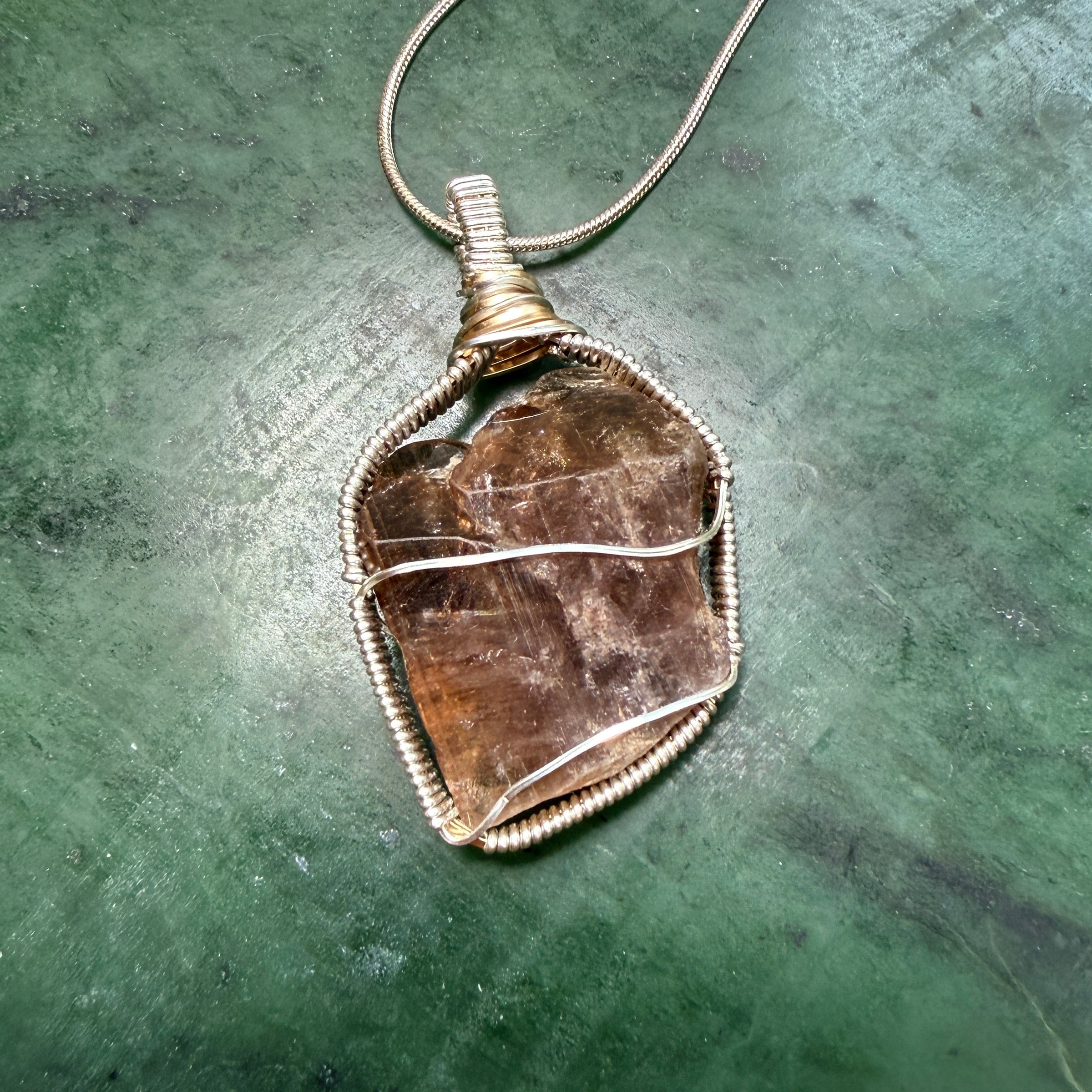 Kornerupine Crystal Pendant