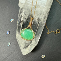 Chrysoprase Pendant