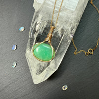 Chrysoprase Pendant